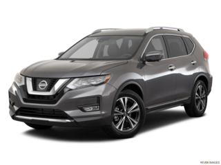 2017 nissan rogue angled front