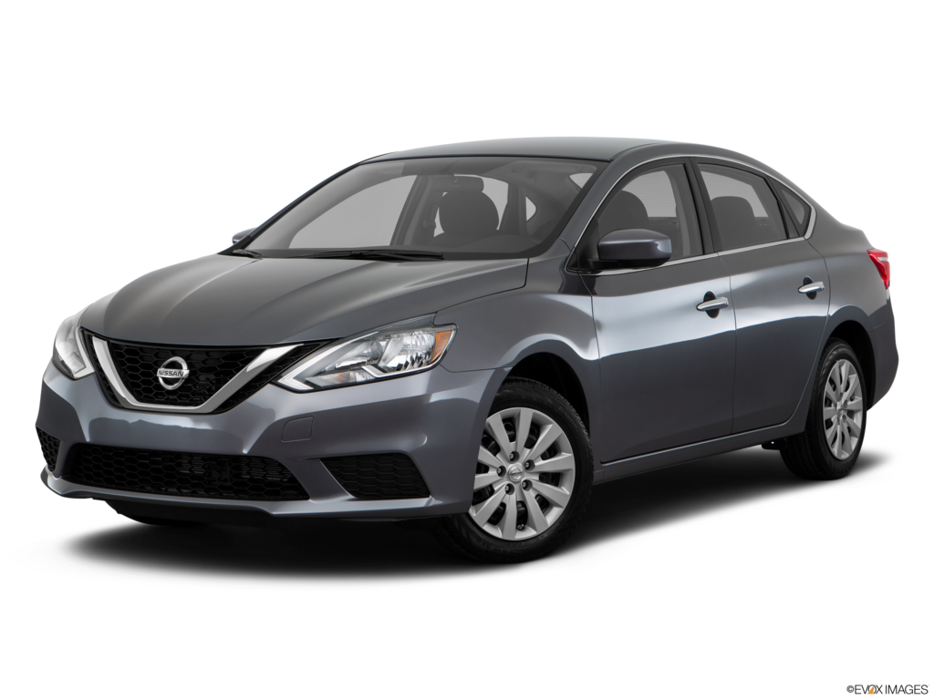 2017 nissan sentra angled front