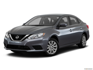 2017 nissan sentra angled front