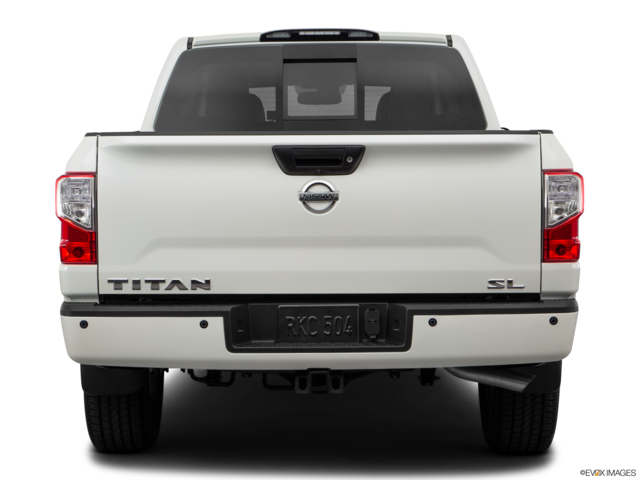 2017 nissan titan back
