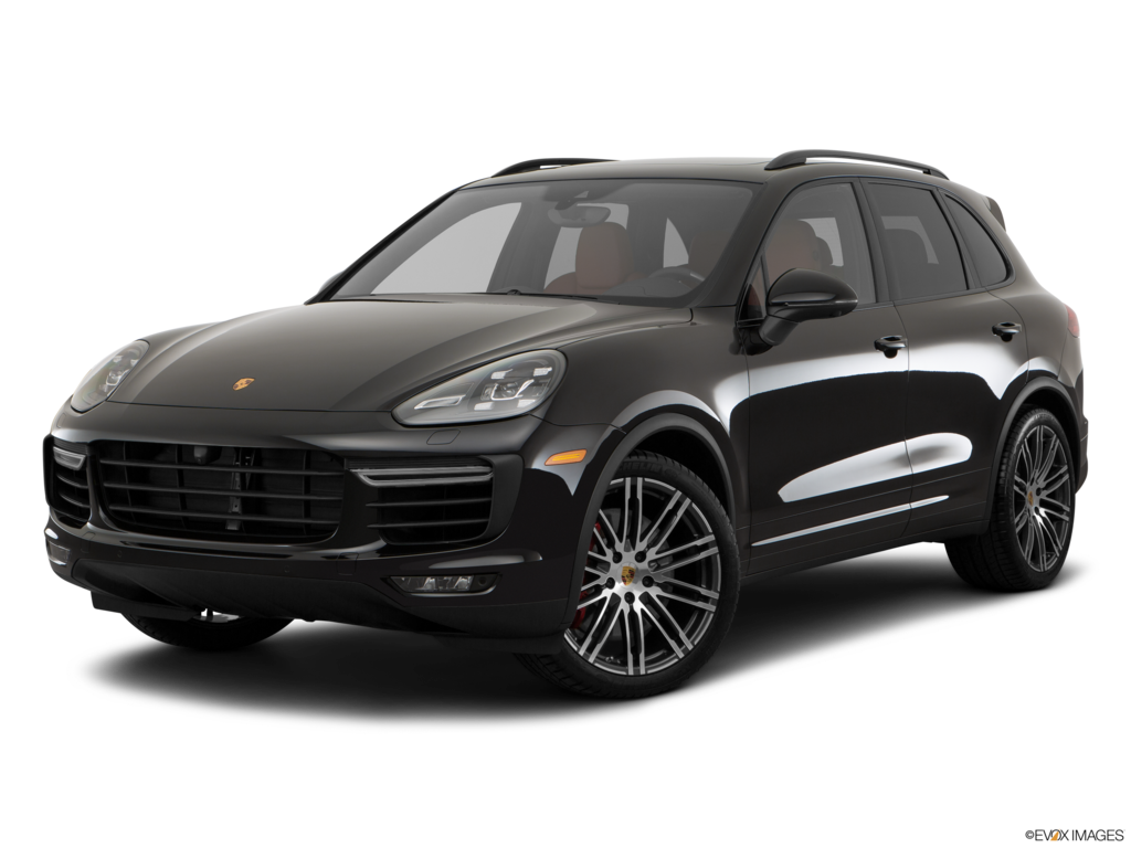 2017 porsche cayenne angled front