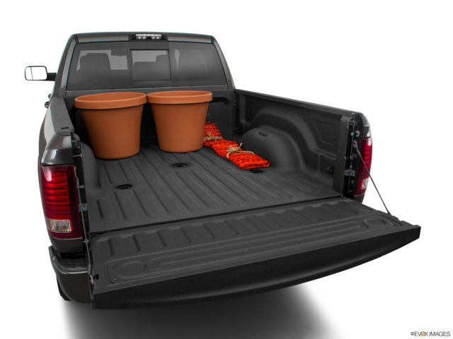 2017 ram 2500 cargo area with stuff