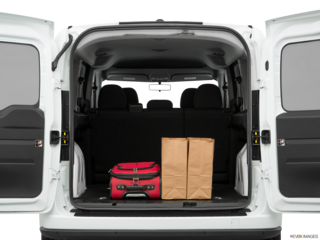 2017 ram promaster-city cargo area with stuff