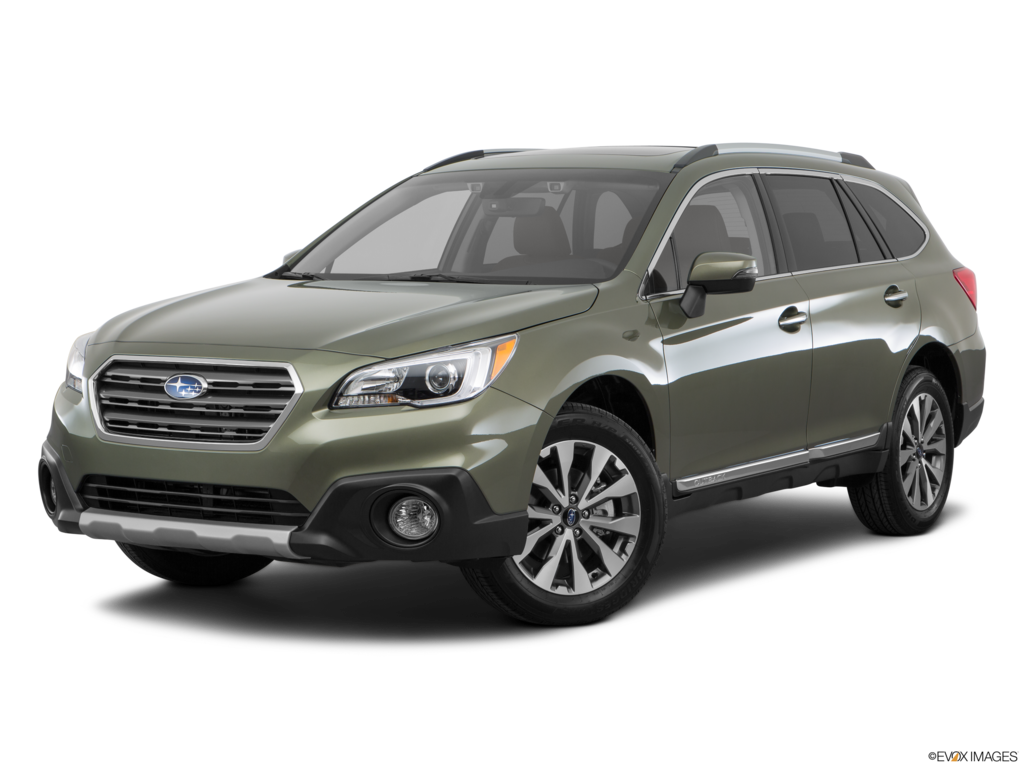 2017 subaru outback angled front