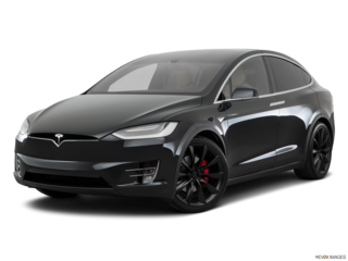 2017 tesla model-x angled front