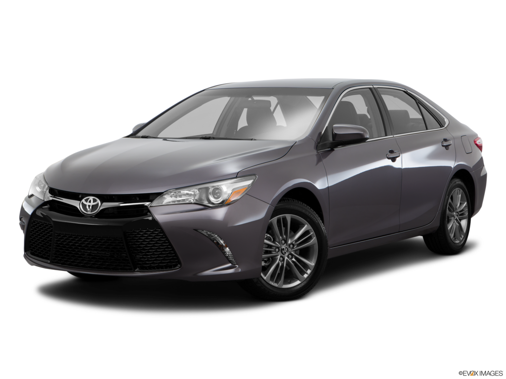 2017 toyota camry angled front