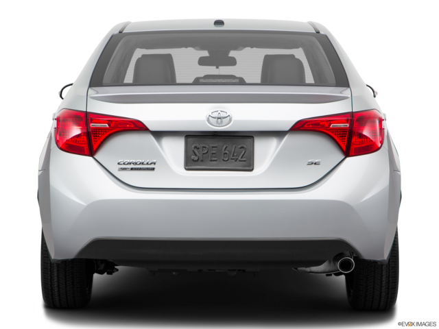 2017 toyota corolla back