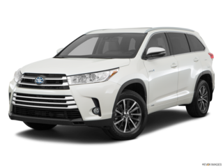 2017 toyota highlander-hybrid angled front