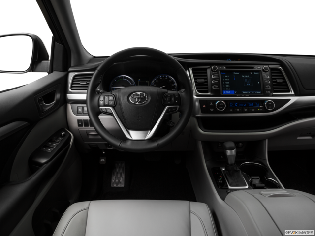 2017 toyota highlander-hybrid dashboard