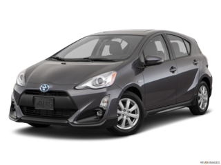 2017 toyota prius-c angled front