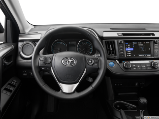 2017 toyota rav4-hybrid dashboard