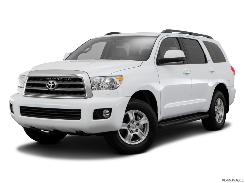 2017 toyota sequoia angled front