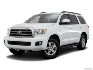 2017 toyota sequoia angled front