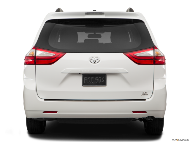 2017 toyota sienna back