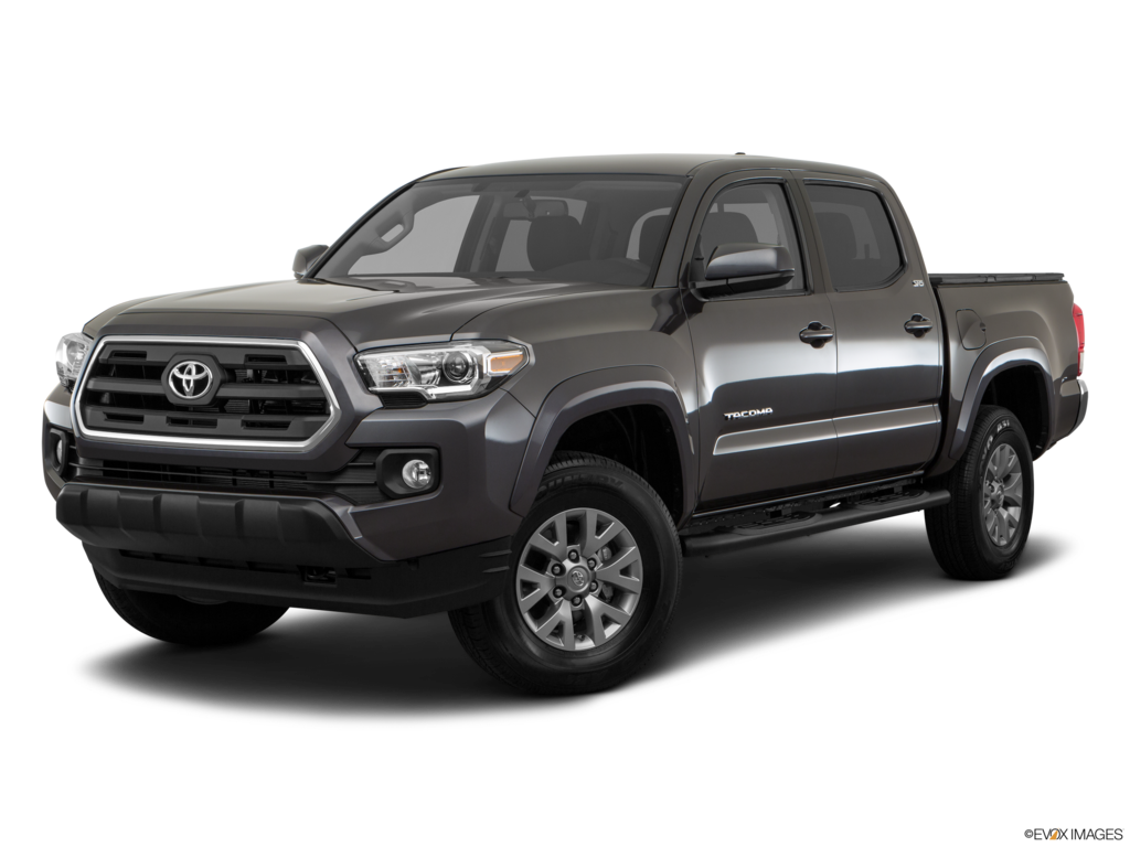 2017 toyota tacoma angled front