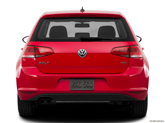 2017 volkswagen golf back