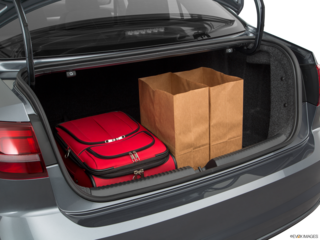 2017 volkswagen jetta cargo area with stuff