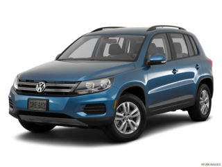 2017 volkswagen tiguan angled front