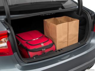 2017 volvo s60 cargo area with stuff