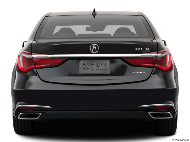 2018 acura rlx back