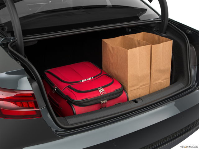 2018 audi a4 cargo area with stuff
