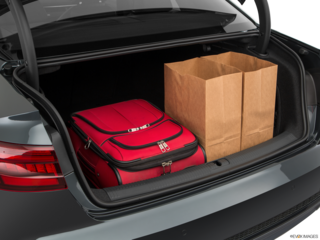 2018 audi a4 cargo area with stuff