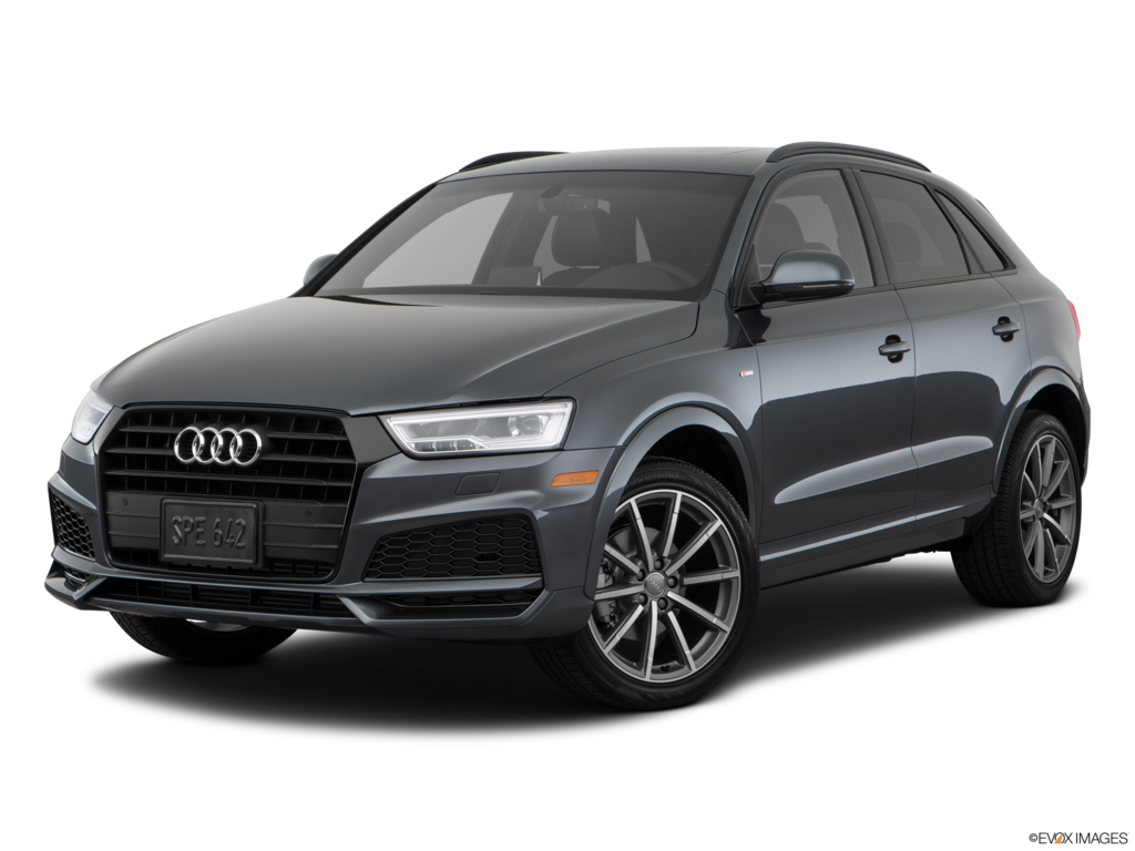 2018 audi q3 angled front