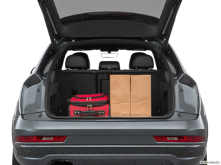 2018 audi q3 cargo area with stuff