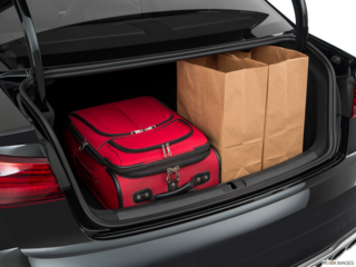 2018 audi s3 cargo area with stuff