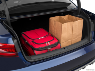 2018 audi s4 cargo area with stuff