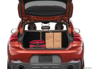 2018 bmw x2 cargo area with stuff