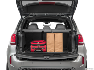 2018 bmw x5 cargo area with stuff