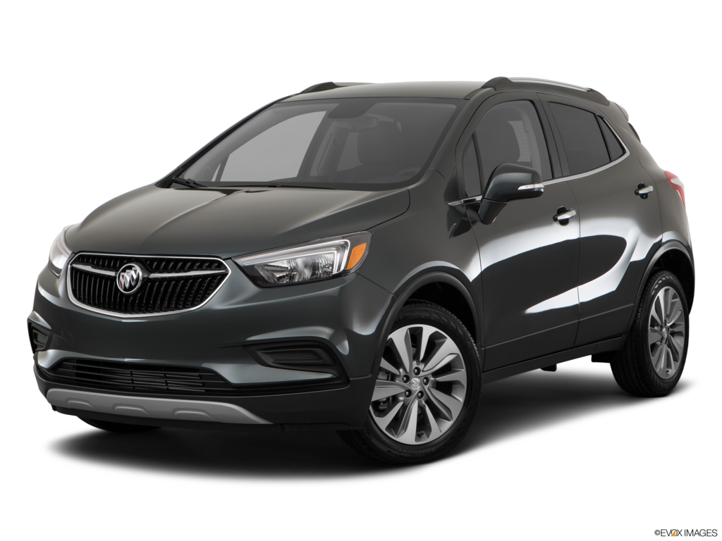 2018 buick encore angled front