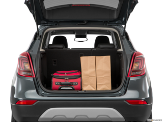 2018 buick encore cargo area with stuff