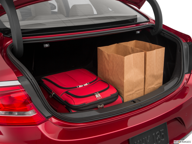 2018 buick lacrosse cargo area with stuff