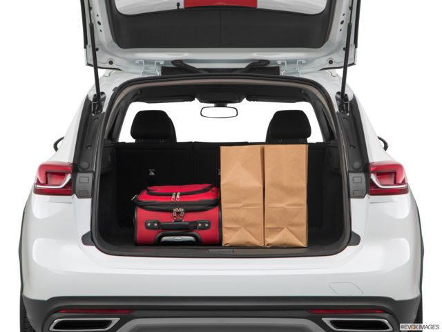 2018 buick regal-tourx cargo area with stuff