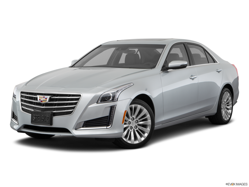 2018 cadillac cts angled front