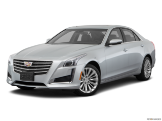 2018 cadillac cts angled front