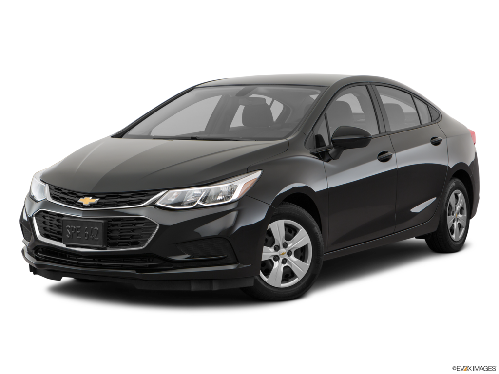 2018 chevrolet cruze angled front