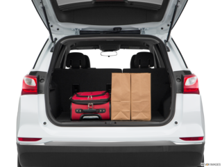 2018 chevrolet equinox cargo area with stuff