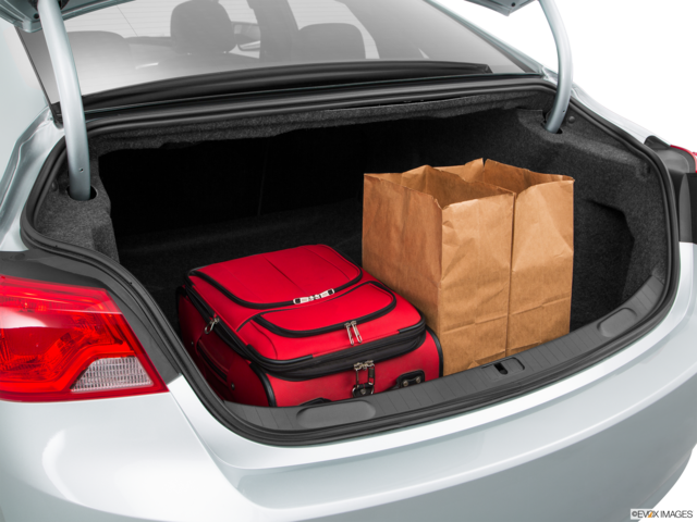 2018 chevrolet impala cargo area with stuff