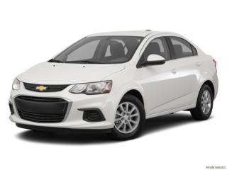 2018 chevrolet sonic angled front