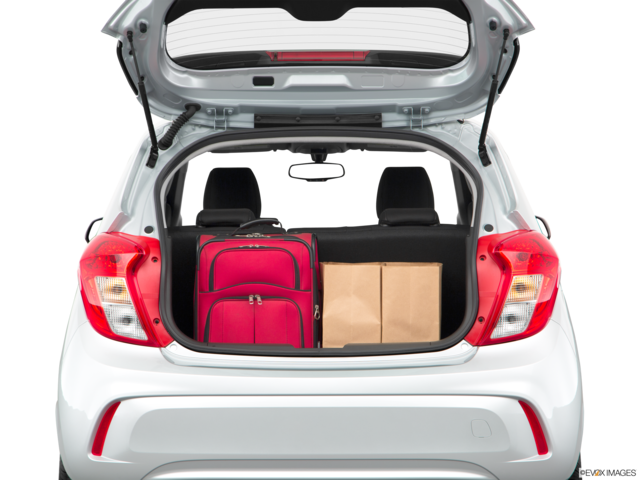 2018 chevrolet spark cargo area with stuff
