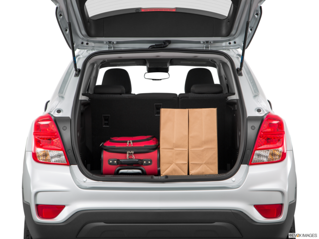 2018 chevrolet trax cargo area with stuff