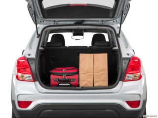 2018 chevrolet trax cargo area with stuff