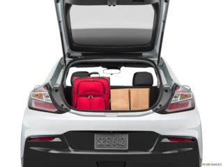 2018 chevrolet volt cargo area with stuff