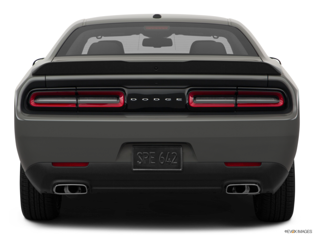 2018 dodge challenger back