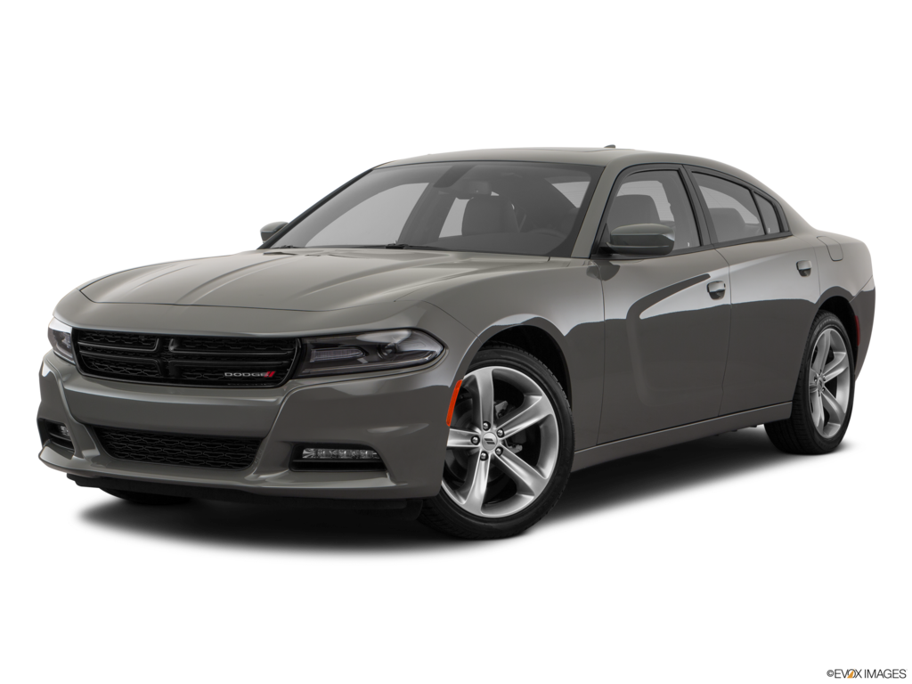 2018 dodge charger angled front