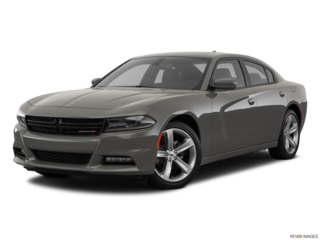 2018 dodge charger angled front