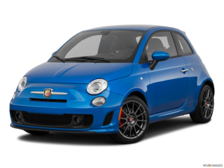2018 fiat 500 angled front